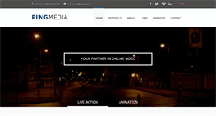 Desktop Screenshot of pingmedia.nl